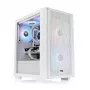 Κουτί υπολογιστή Thermaltake Versa H16 TG ARGB Micro Tower λευκό