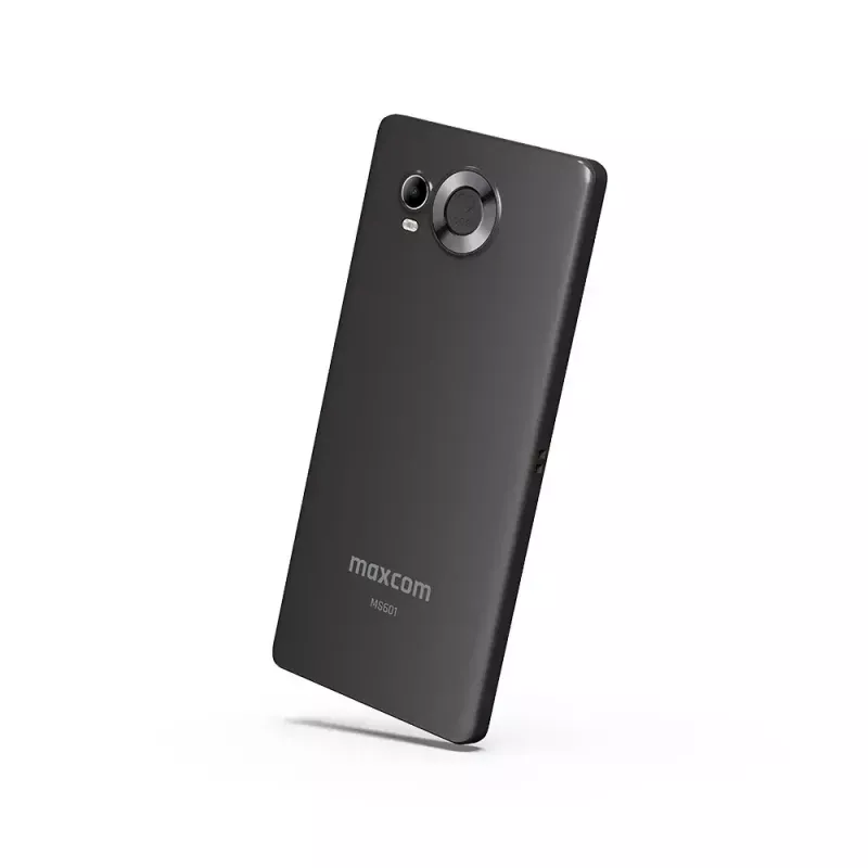 MAXCOM MS601 4G smartphone για ηλικιωμένους, 6 ιντσών, 4GB/64GB, Android 14, μαύρο