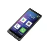 MAXCOM MS601 4G smartphone για ηλικιωμένους, 6 ιντσών, 4GB/64GB, Android 14, μαύρο