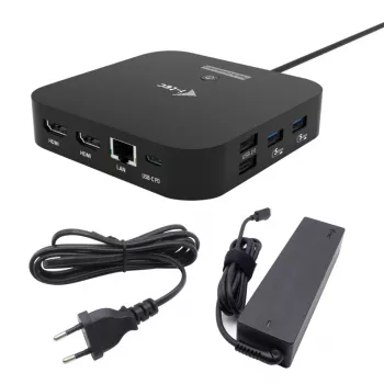 Αντάπτορας USB-C Dual HDMI ITEC C31DUALHDMIDPD100 — dual HDMI 4K@60Hz, USB-C Power Delivery 100W