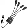 i-tec USB-C/USB-A Καλώδιο-HUB 4 Θύρες (2x USB-C, 2x USB-A)