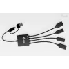 i-tec USB-C/USB-A Καλώδιο-HUB 4 Θύρες (2x USB-C, 2x USB-A)