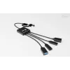 i-tec USB-C/USB-A Καλώδιο-HUB 4 Θύρες (2x USB-C, 2x USB-A)