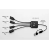 i-tec USB-C/USB-A Καλώδιο-HUB 4 Θύρες (2x USB-C, 2x USB-A)