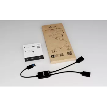 USB-A-Hub ITEC U3CBLHUB2A — 2 Θύρες, USB 3.0 έως 5 Gbit/s