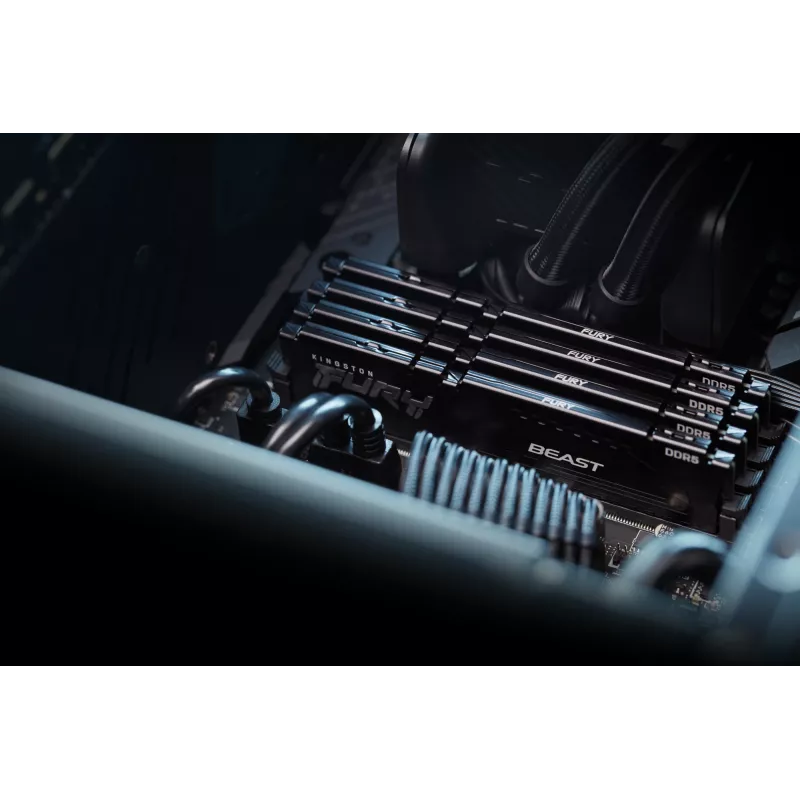 Kingston Technology FURY Beast 64GB 5600MT/s DDR5 CL40 DIMM μαύρο