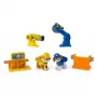 Σετ φιγούρων Usorteret Rubble & Wheeler Power Tool Pups με 2 εργαλεία και 2 εξαρτήματα κατασκευής, από 3 ετών