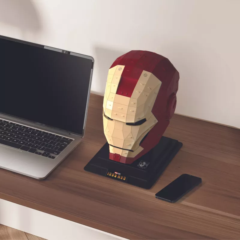 Spinmaster 4D Build Marvel Iron Man σετ κατασκευής 96 τεμ.