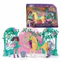 Unicorn Academy, σετ παιχνιδιού κούκλα Ava & στάβλος φύλλου αλλαγής χρώματος, ιδέα δώρου Πάσχα, 15 εξαρτήματα, κούκλες & παιχνίδι μονόκερου για κορίτσια από 4 ετών