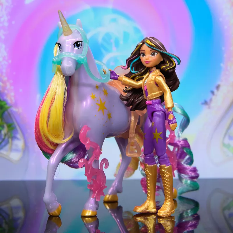 Σετ κούκλας Spinmaster Unicorn Academy Sophia & Wildstar 168 mm