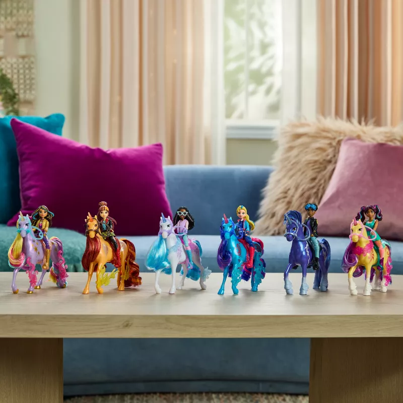 Σετ κούκλας Spinmaster Unicorn Academy Sophia & Wildstar 168 mm