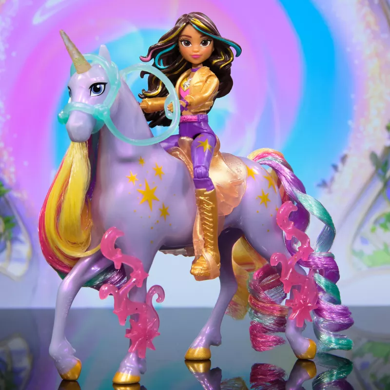 Σετ κούκλας Spinmaster Unicorn Academy Sophia & Wildstar 168 mm