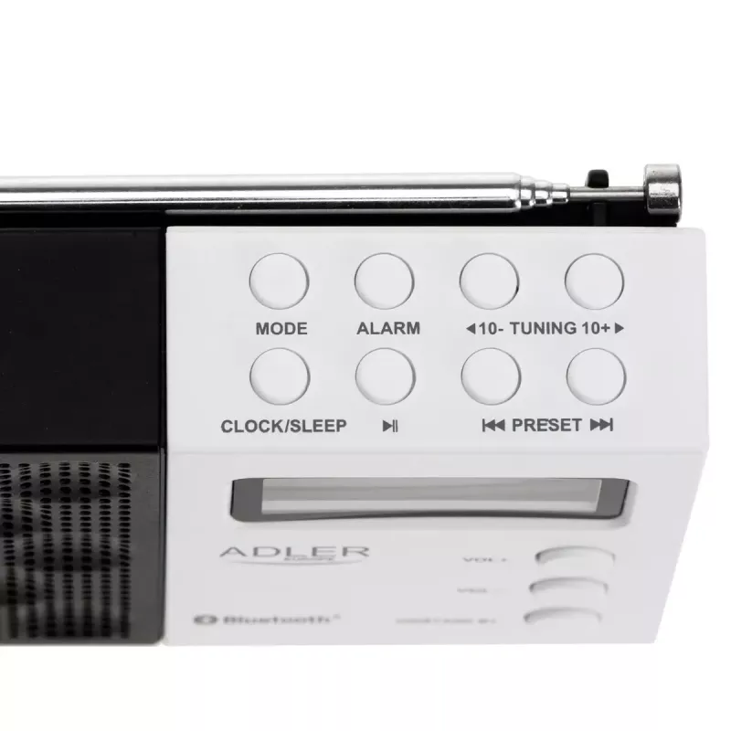 Ψηφιακό ραδιόφωνο Adler AD 1908 PLL AM/FM με λειτουργία ξυπνητηριού