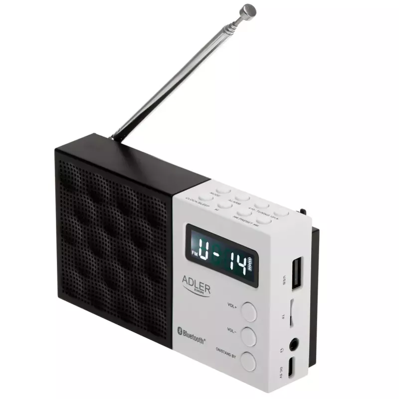 Ψηφιακό ραδιόφωνο Adler AD 1908 PLL AM/FM με λειτουργία ξυπνητηριού