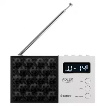 Ψηφιακό ραδιόφωνο Adler AD 1908 PLL AM/FM με λειτουργία ξυπνητηριού
