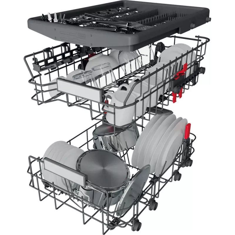 Whirlpool WSBO 3O34 PF X Ημιενσωματωμένος 10 σερβίτσια