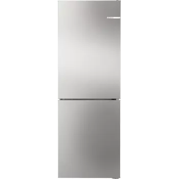 Bosch KGN33NSDB ψυγείο-καταψύκτης, ελεύθερης τοποθέτησης, Total No Frost, 279 l (189 l + 90 l), ενεργειακή κλάση D, ασημί