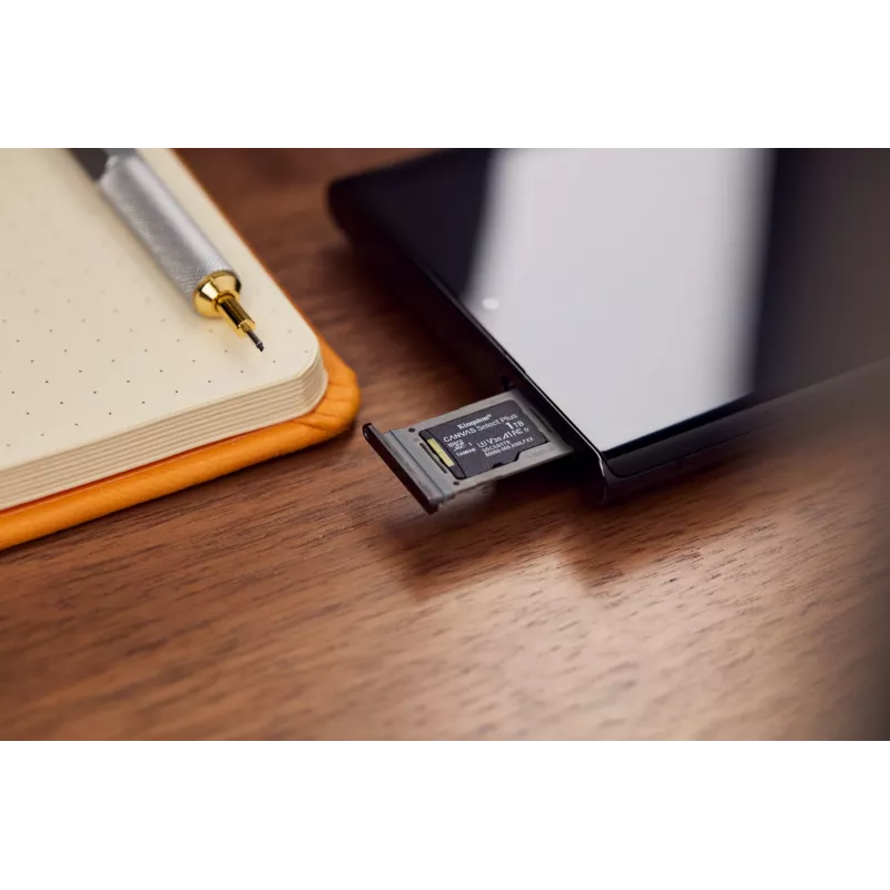 Kingston Technology 1TB micSDXC Canvas Select Plus Gen3 150R A1 μεμονωμένη συσκευασία χωρίς ADP