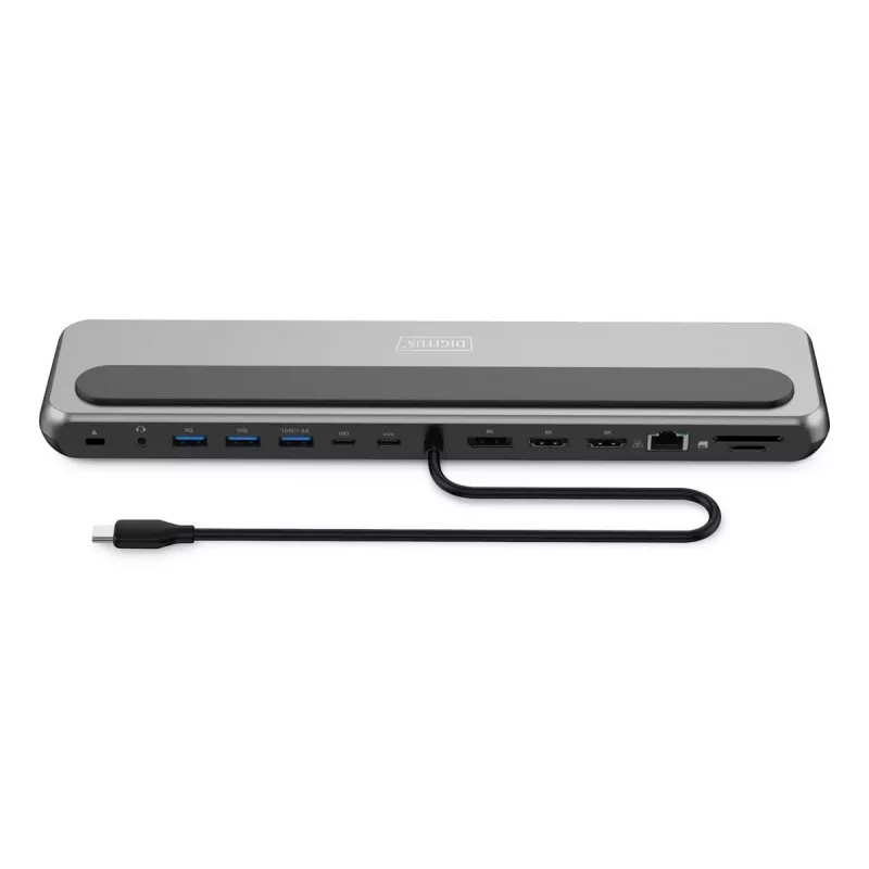 Θύρα σύνδεσης USB-C 8K Digitus, 12 θύρες, USB 3.2 Gen 2, 100 W