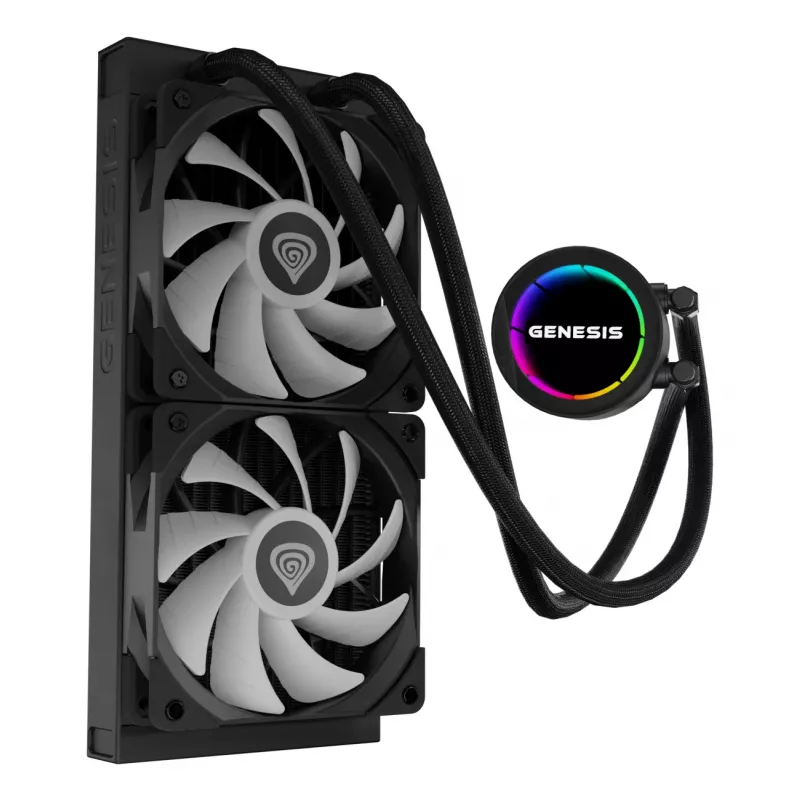 Σύστημα ψύξης υπολογιστή GENESIS NLG-2319 επεξεργαστή all-in-one υδρόψυξη μαύρο