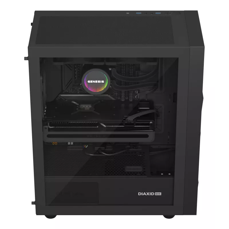 Σύστημα ψύξης υπολογιστή GENESIS NLG-2318 επεξεργαστή all-in-one υγρόψυκτρο μαύρο