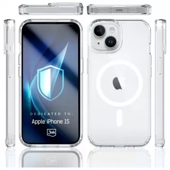 Θήκη προστασίας 3MK Armor MagCase για Apple iPhone 15 – ανθεκτικός σχεδιασμός, μαγνητική συμβατότητα