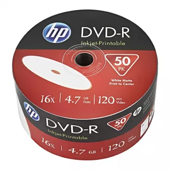 HP DME00070WIP κενό μέσο DVD 4,7 GB DVD+R 50 τεμ.