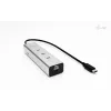 i-tec Metal USB-C Charging HUB 5 θυρών με USB-C Video 8K + Power Delivery 85W