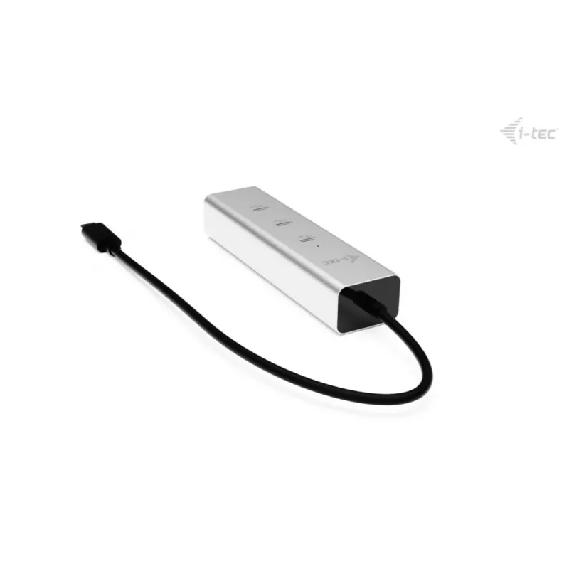 i-tec Metal USB-C Charging HUB 5 θυρών με USB-C Video 8K + Power Delivery 85W