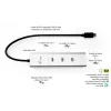 i-tec Metal USB-C Charging HUB 5 θυρών με USB-C Video 8K + Power Delivery 85W