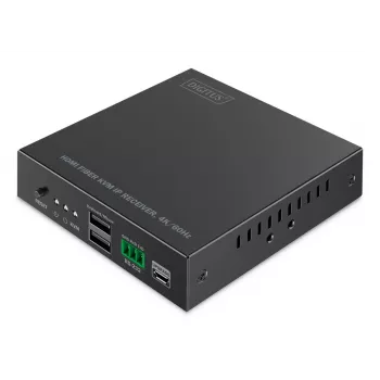 DIGITUS HDMI Fiber Receiver – για DS-55348 4K/60Hz 40 km/300m IP 1G μαύρο