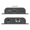 DIGITUS HDMI IP Extender Set - 4K/60Hz 120/200 m, ένα-προς-πολλά, CAT, μαύρο