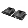 DIGITUS HDMI IP Extender Set - 4K/60Hz 120/200 m, PoE, ένα-προς-πολλά, CAT, μαύρο
