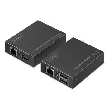 DIGITUS HDMI KVM Extender Set – 4K/30Hz 40/70m PoC CAT μαύρο