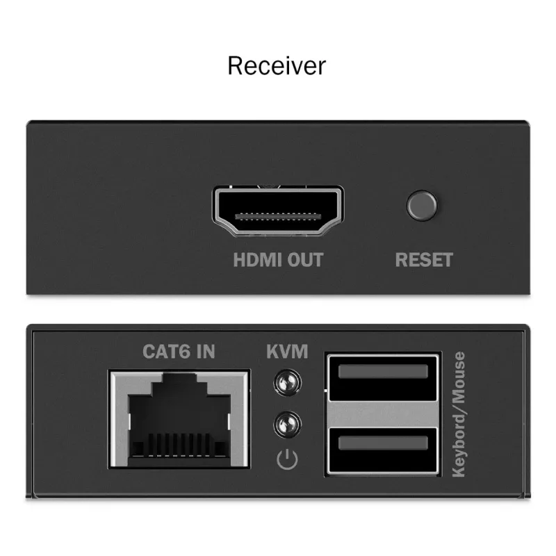 DIGITUS HDMI KVM Extender Set – 4K/30Hz 40/70m PoC CAT μαύρο