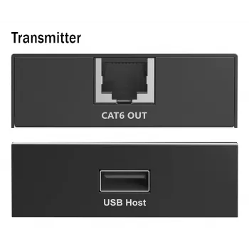 DIGITUS USB Extender - USB 2.0 4x USB-A θύρες 150m Για χρήση με καλώδιο CAT6 (ή ανώτερο)