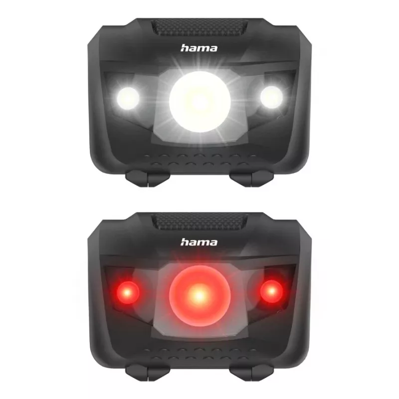 Hama HL200 μαύρο, μπλε, κίτρινο φακός κεφαλής LED