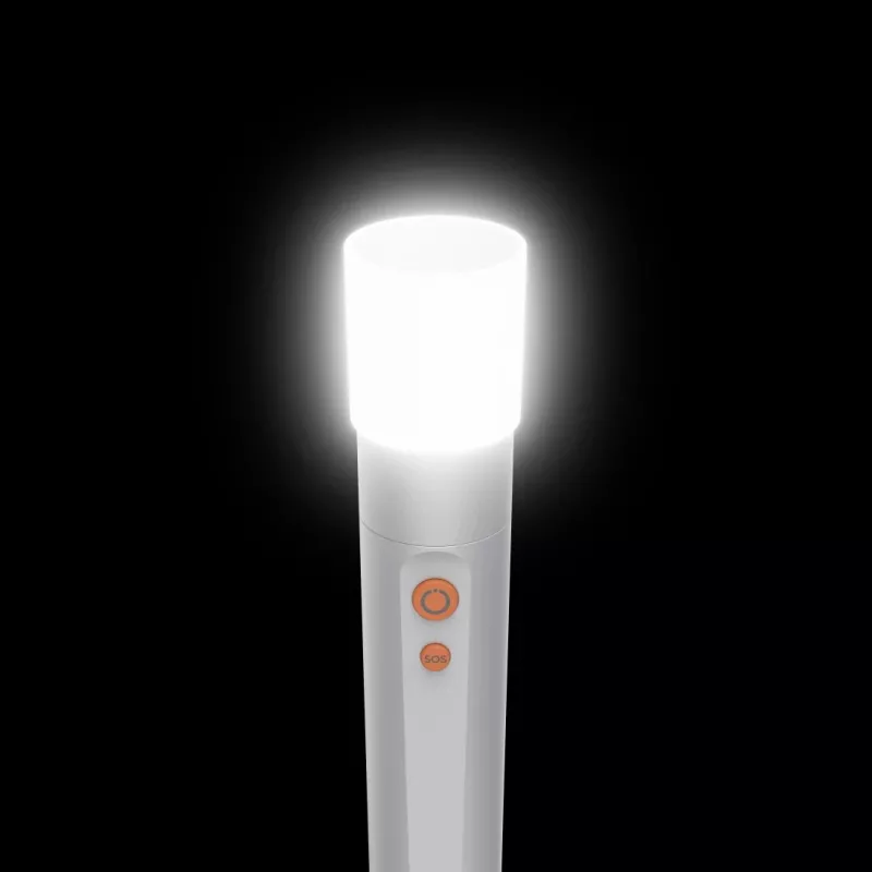 Φακός χειρός Hama FL250 LED 3W αλουμίνιο ασημί