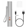 Φακός χειρός Hama FL350-C ασημί LED 3W USB επαναφορτιζόμενος