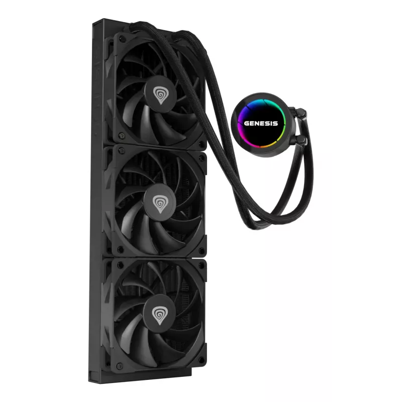 GENESIS NLG-2320 σύστημα ψύξης υπολογιστή επεξεργαστή all-in-one υδρόψυξη μαύρο