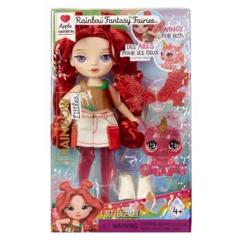 Rainbow High Littles Rainbow Fantasy Fairies κούκλα - Apple (κόκκινο)
