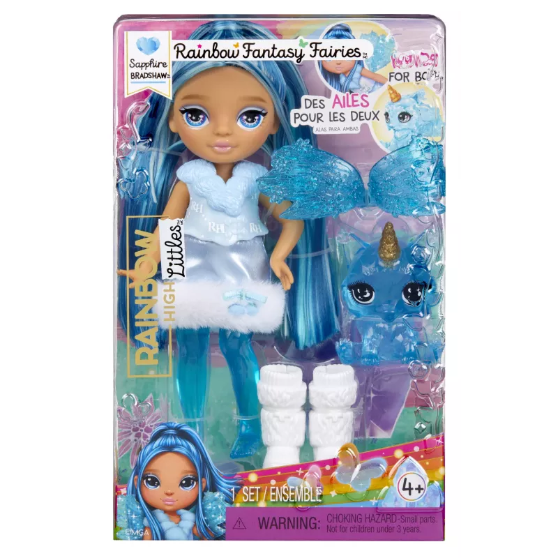 Rainbow High Littles Rainbow Fantasy Fairies κούκλα - Sapphire (μπλε)