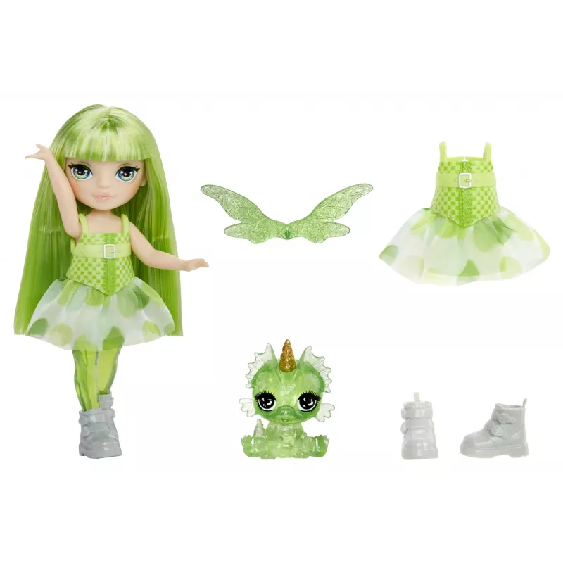 Rainbow High Littles Rainbow Fantasy Fairies κούκλα - Emerald (πράσινο)