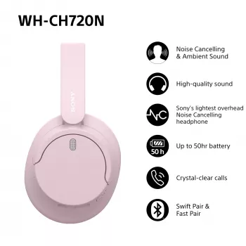 Ακουστικά Sony WHCH720NP.CE7