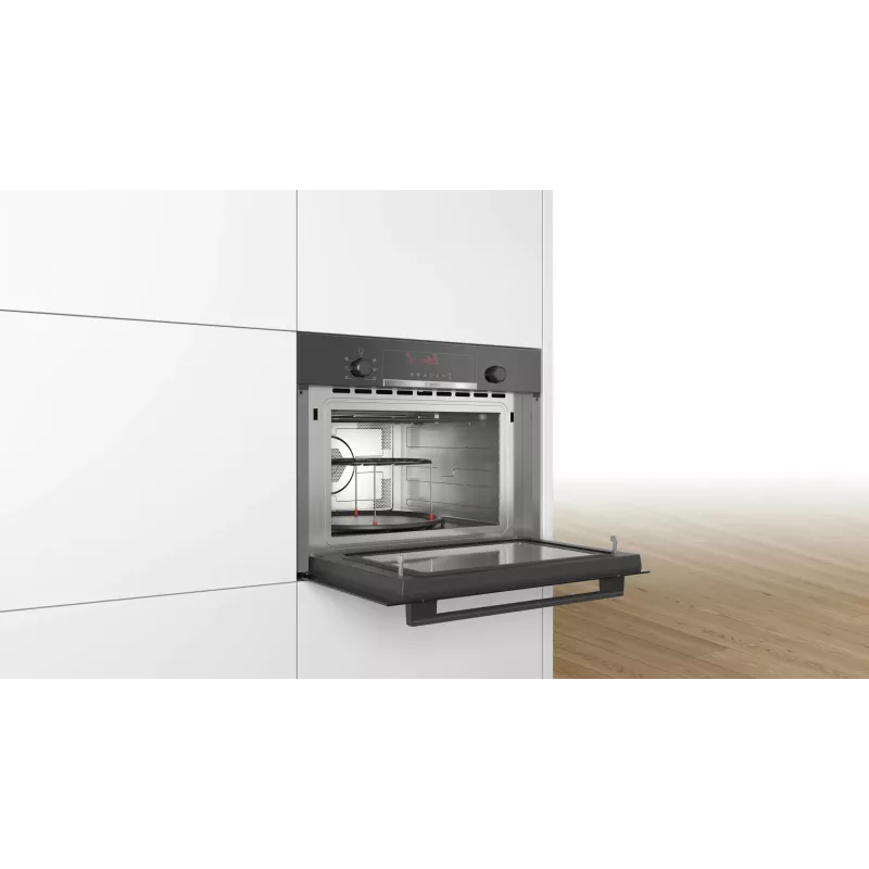 Φούρνος μικροκυμάτων Bosch Serie 4 CMA583MB0 44L 900W εντοιχιζόμενος μαύρο