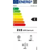 Ψυγείο Indesit INKS 8261 S4E ασημί 262 L E