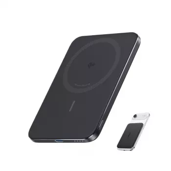 ANKER Nano Magnetic Wireless Power Bank 5000mah 15w μαύρο
