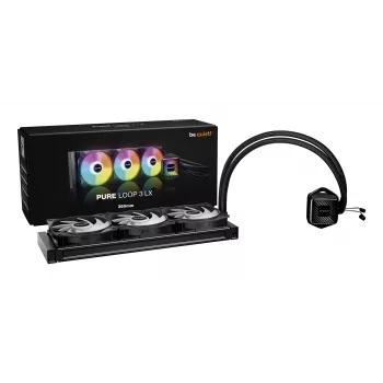 be quiet! PURE LOOP 3 LX Υγρόψυξη επεξεργαστή all-in-one 12 cm Μαύρο 1 τεμ.