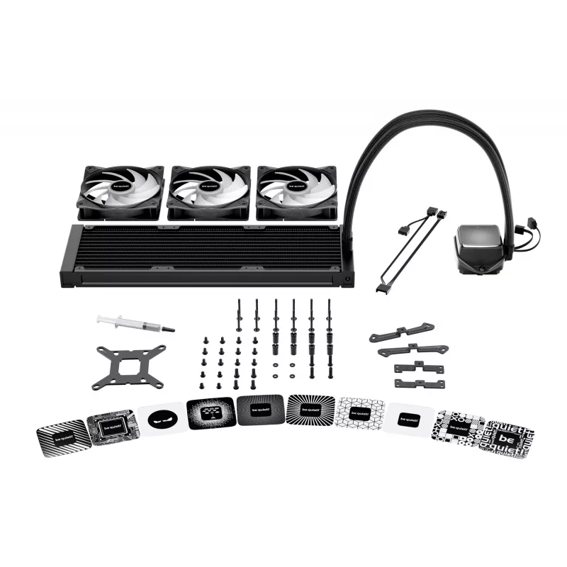 be quiet! PURE LOOP 3 LX Υγρόψυξη επεξεργαστή all-in-one 12 cm Μαύρο 1 τεμ.