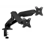 ICY BOX IB-MS204-T 81,3 cm (32 ίντσες) Επιτραπέζια τοποθέτηση Γκρι, Ασημί